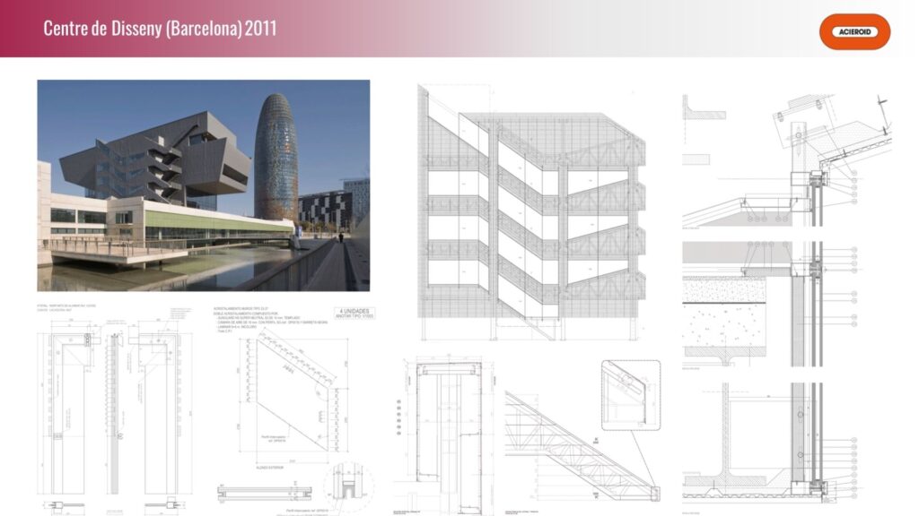 plano Centre de Disseny (Barcelona) 2011