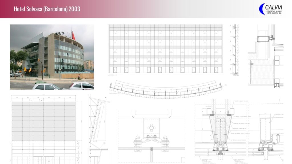 plano Hotel Solvasa (Barcelona) 2003