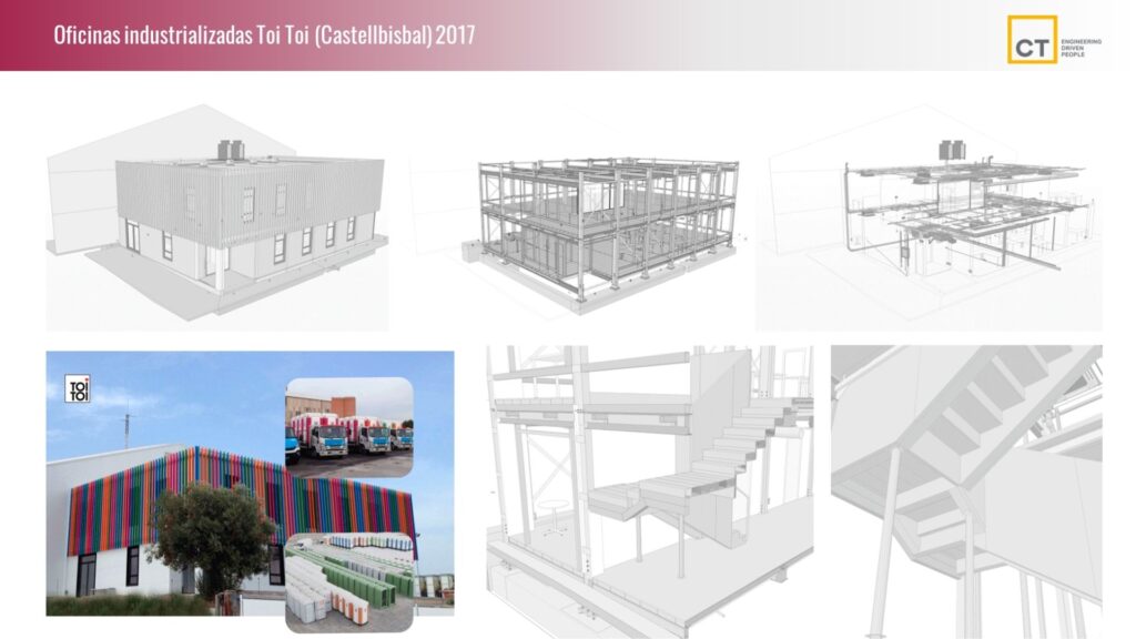 plano Oficinas industrializadas Toi Toi (Castellbisbal) 2017